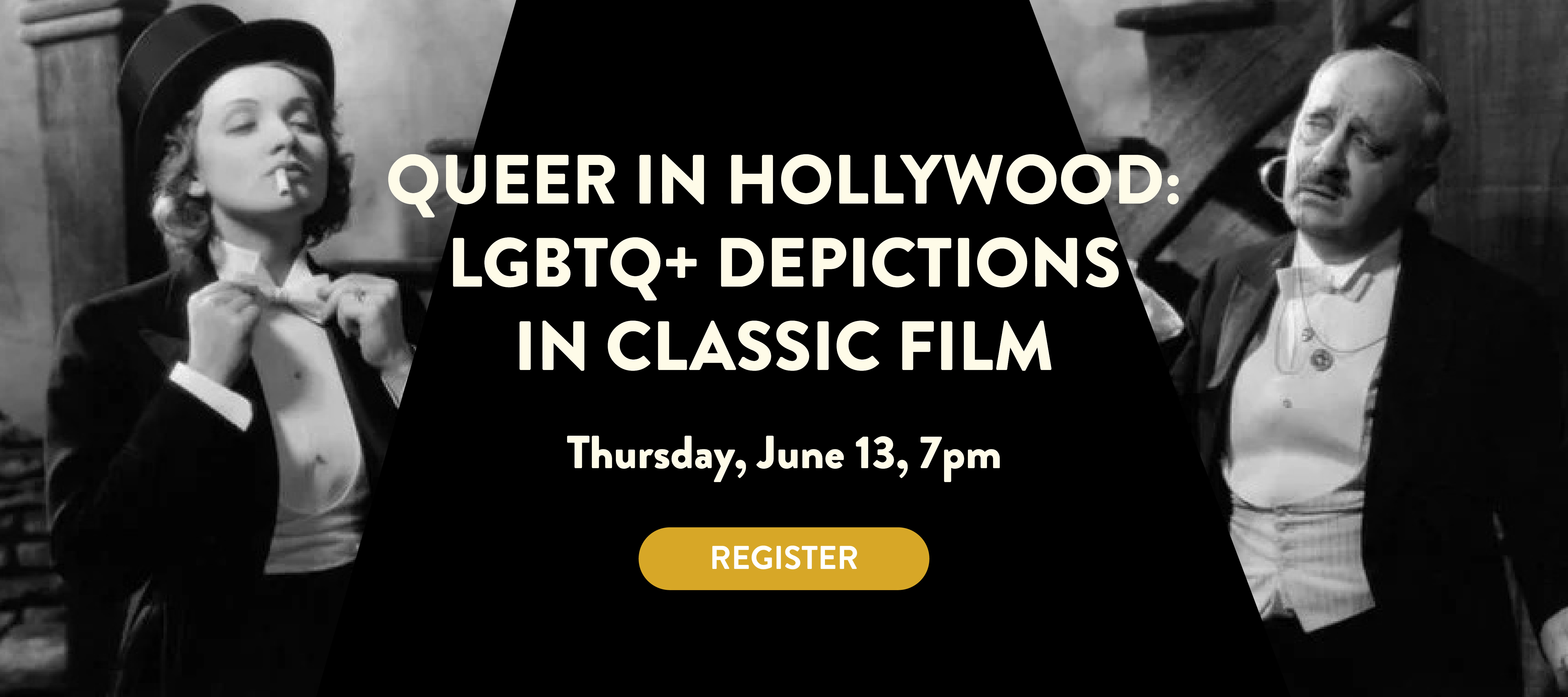 phpl, Prospect Heights Public Library, QUEER IN HOLLYWOOD: LGBTQ+ DEPICTIONS IN CLASSIC FILM, celebrate pride month, film historian, groundbreaking portrayals, video clips, Adult