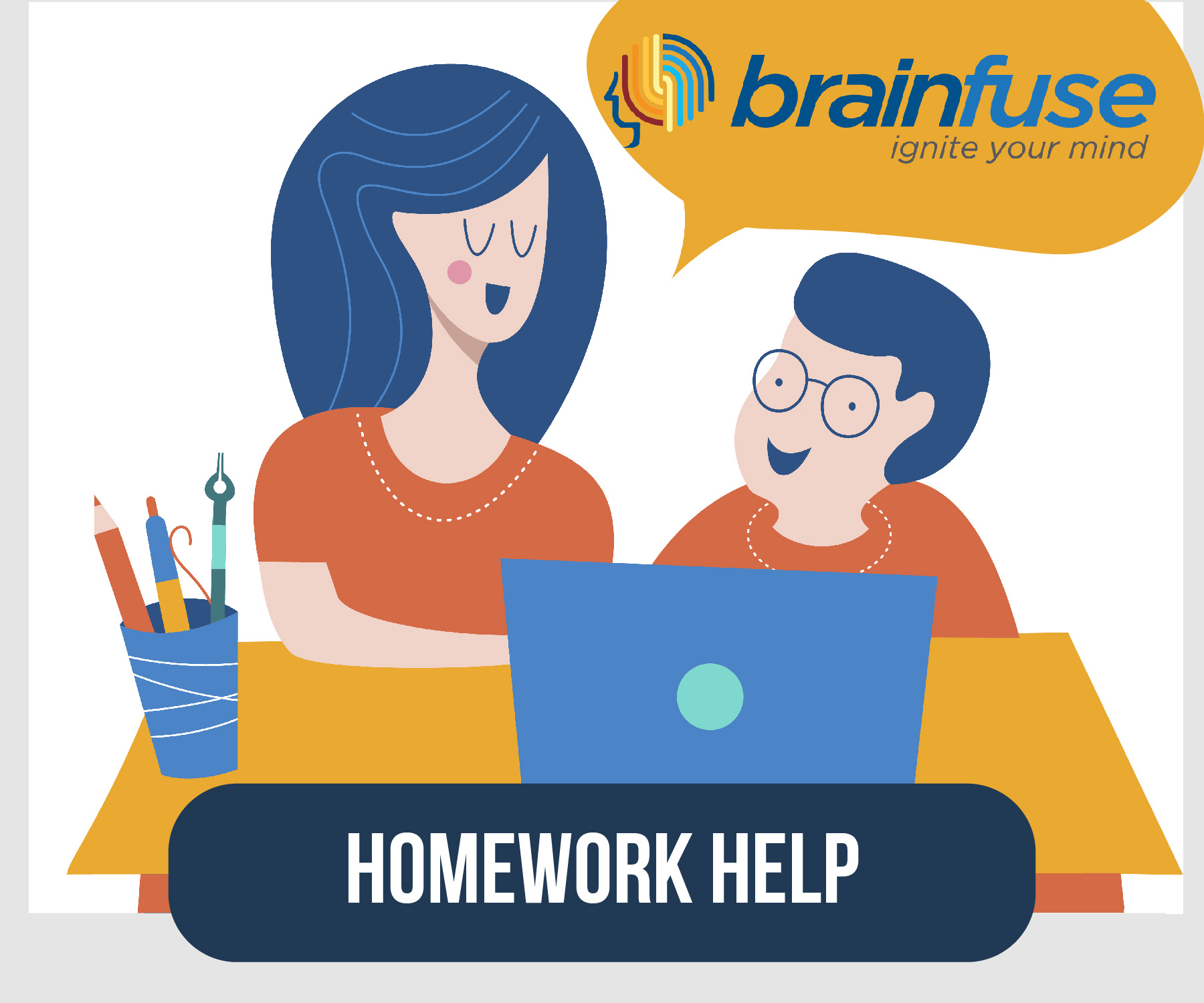 phpl, Prospect Heights Public Library, Brainfuse, Homework Help, Tutoring, Homework resources, Youth