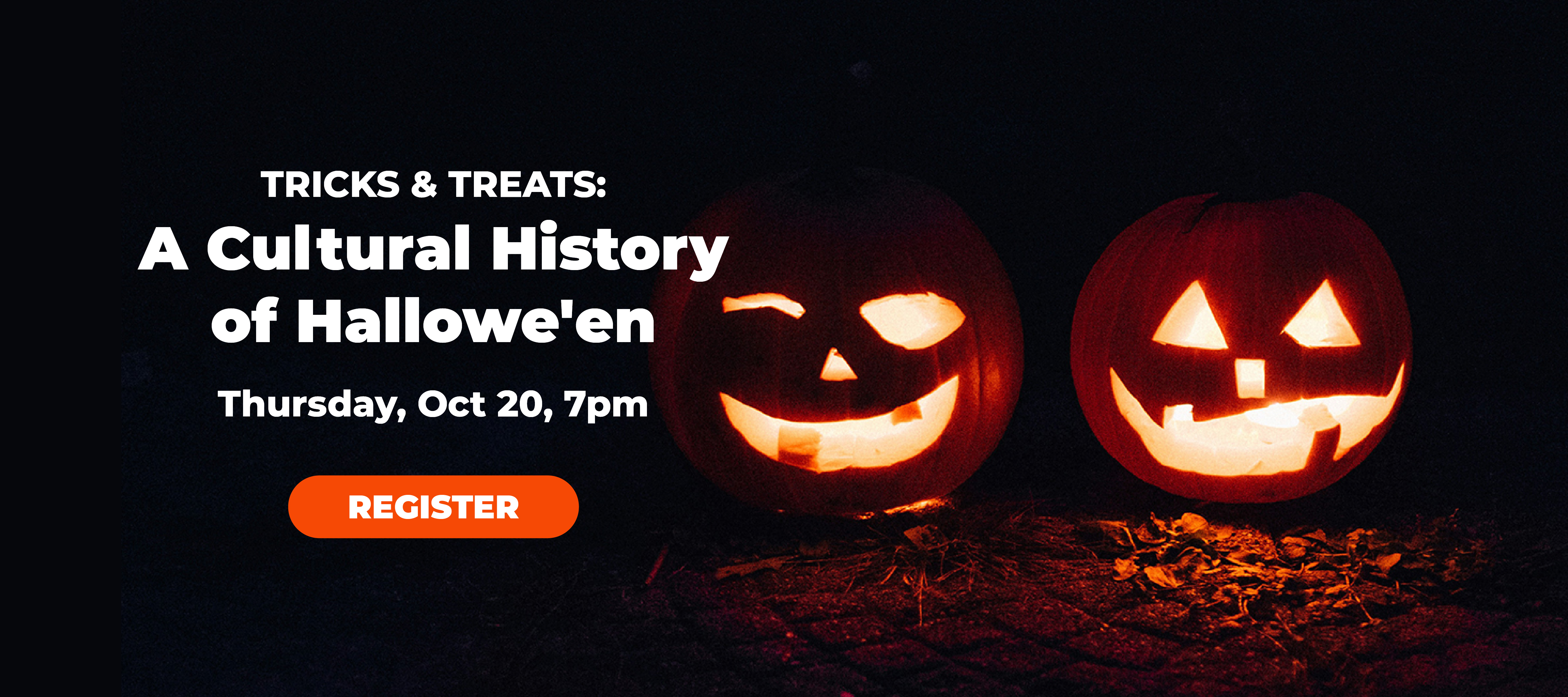 phpl, Prospect Heights Public Library, Tricks & Treats A Cultural History of Hallowe'en, learn about, history of halloween, spooky fun, the story behind, Adult