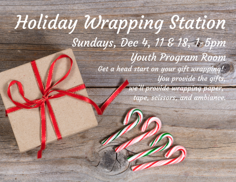 Holiday Wrapping Station