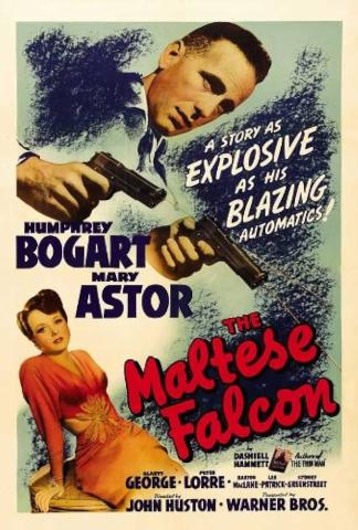 Maltese Falcon movie poster 