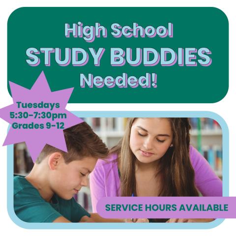 Study Buddy Tutors Needed