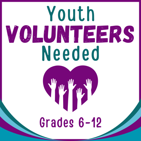 Volunteers Needed, Prospect Heights Public Library, High School Volunteers, Adult Volunteers