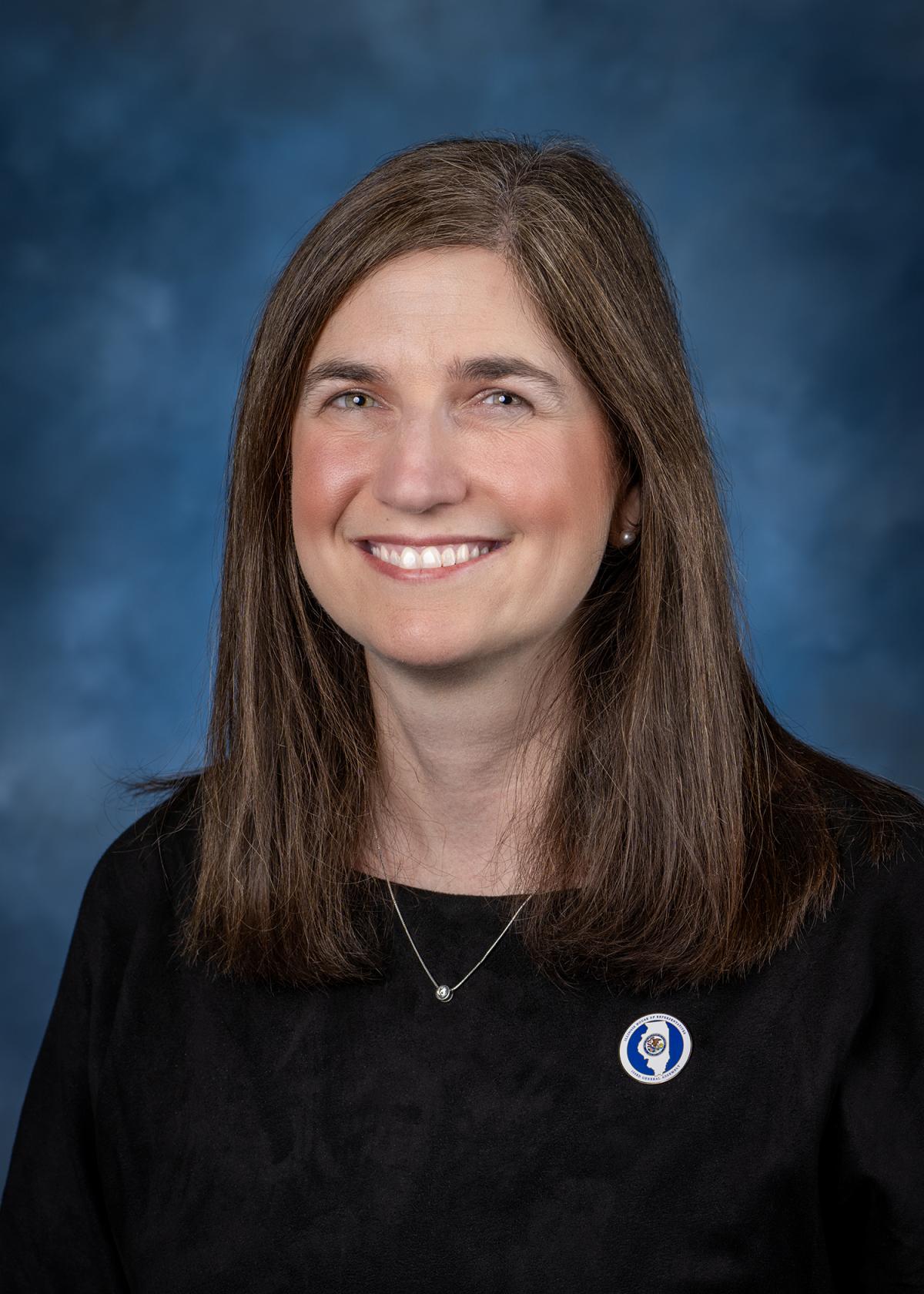 Formal portrait of State Rep Tracy Katz Muhl